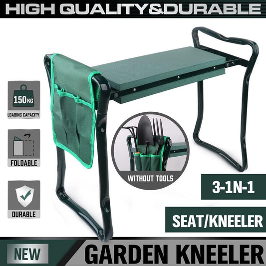 Heavy Duty Foldable Gardening Stool Kneeling Bench
