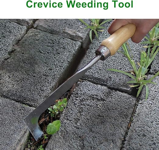 Weed Puller Tool, Garden Crack Hand Weed Remover