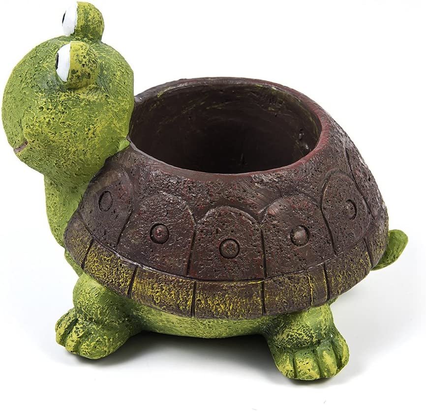 Cute Animal Shaped Cartoon Succulent Pot (Plant Pots - Tortoise)