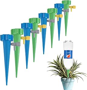 LABOTA 24 Pack Self Watering Spikes for Plant, Outdoor Automatic Plants Waterer