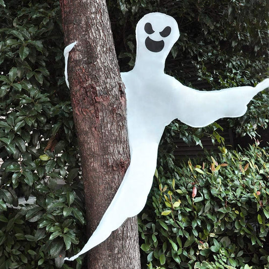 Halloween Bendable Tree Wrap Ghost Outdoor Decoration