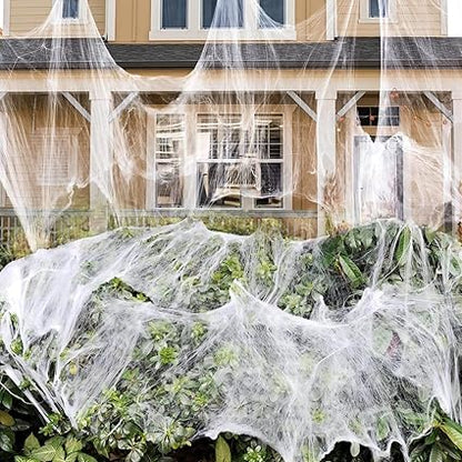 Spider Webs Halloween Decorations for Garden