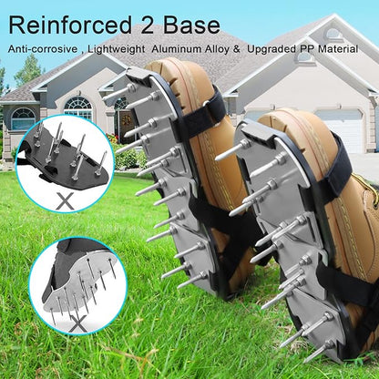Lawn Aerator Shoes for Grass