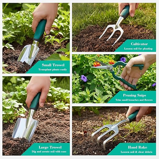 FiveJoy Garden Tool Set