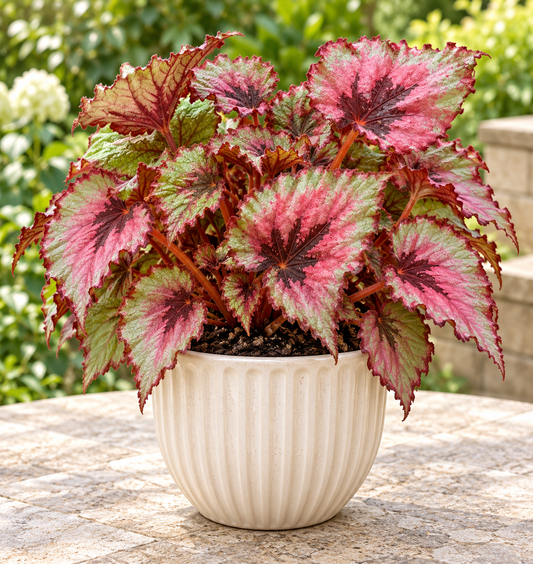 Buy Begonia T-Rex Kotobuki | Colourful Indoor Plant